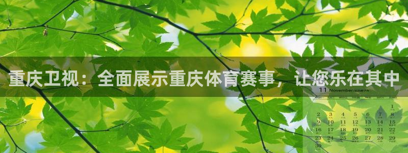 斗球直播ios：重庆卫视：全面展示重庆体育赛事，让您乐在其中
